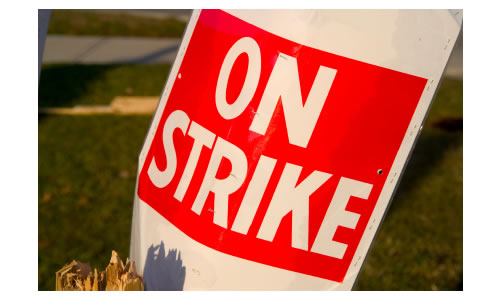 on-strike