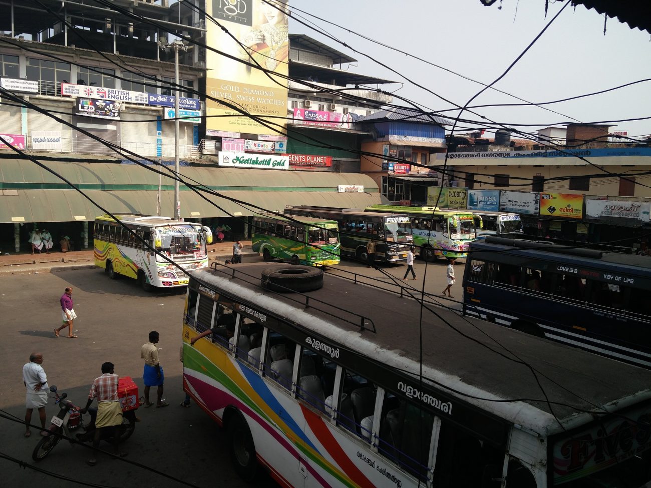 bus stand