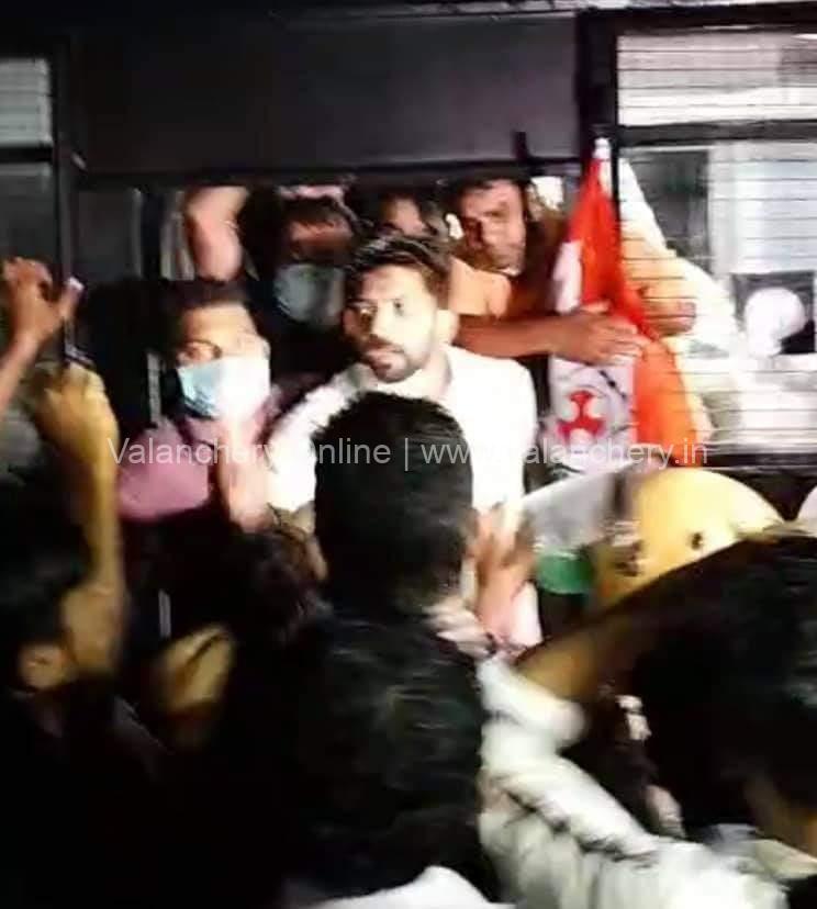 shafi-parambil-arrest-kavumpuram