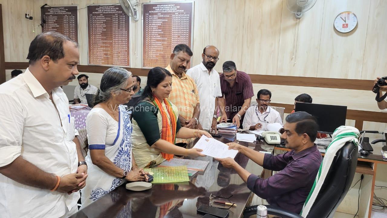 Nivedita-nomination-filing-2024