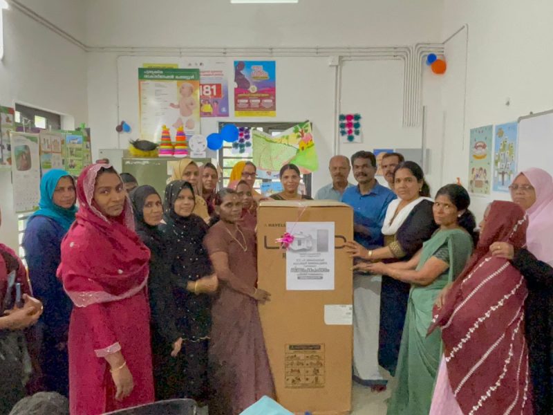 refrigerator-edayur-anganwadi
