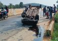 tajnagar-car-accident