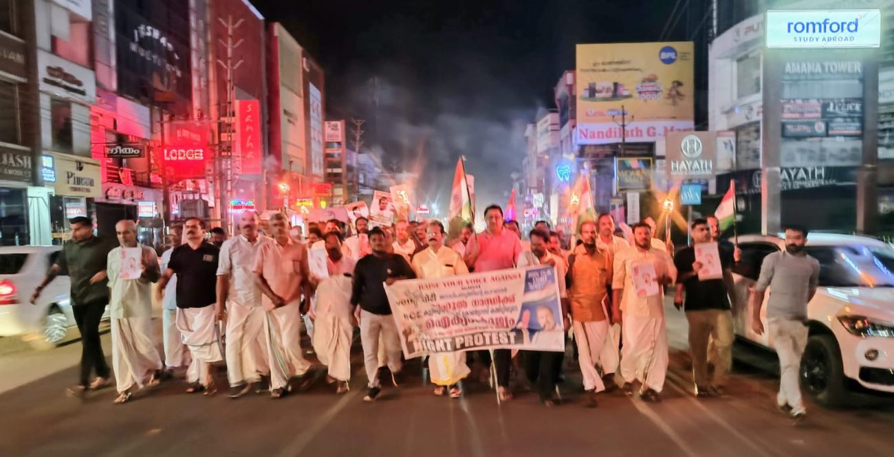 night-protest-congress-vote-chori