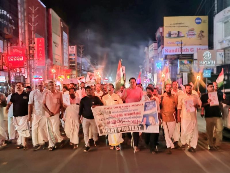 night-protest-congress-vote-chori