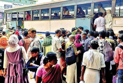 ksrtc-strike-valanchery
