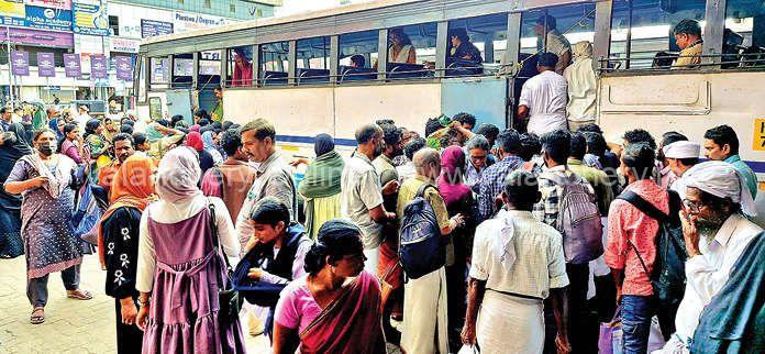 ksrtc-strike-valanchery