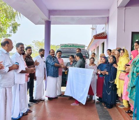 flag off-vehicle-harithakarma sena-kuttippuram-2026
