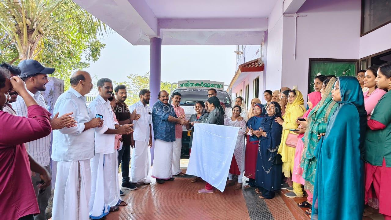 flag off-vehicle-harithakarma sena-kuttippuram-2026
