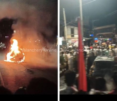 vailathur-car-burn-ldf